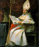 San Leandro, Obispo de Sevilla Bartolome Esteban Murillo